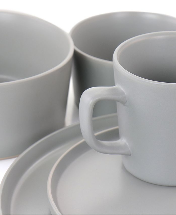 Elama Luxmatte Matte Dinnerware Set of 20 Pieces Macy's