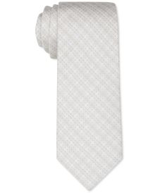 Men's Banded Dot Grid Slim Tie