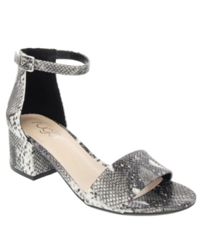 Sugar Noelle Block-Heel Sandals Women's Shoes