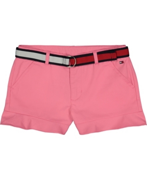 Tommy Hilfiger Toddler Girls Ruffle Shorts
