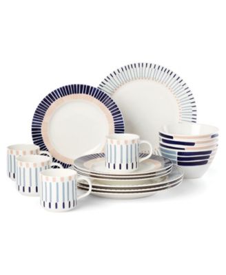 kate spade new york Brook Lane Dinnerware, Set of 16