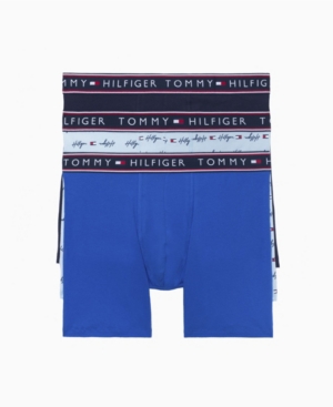 Tommy Hilfiger Men's Cotton Stretch Boxer Brief 3 Pack