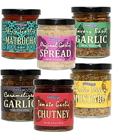 GarLic it Garlic Toppings Flavor Assortment, Case of 6