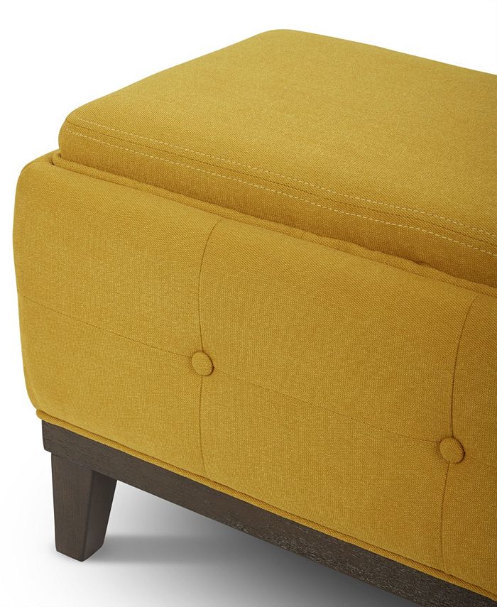 Kuka Home Kuka Ottoman with Storage Macy's
