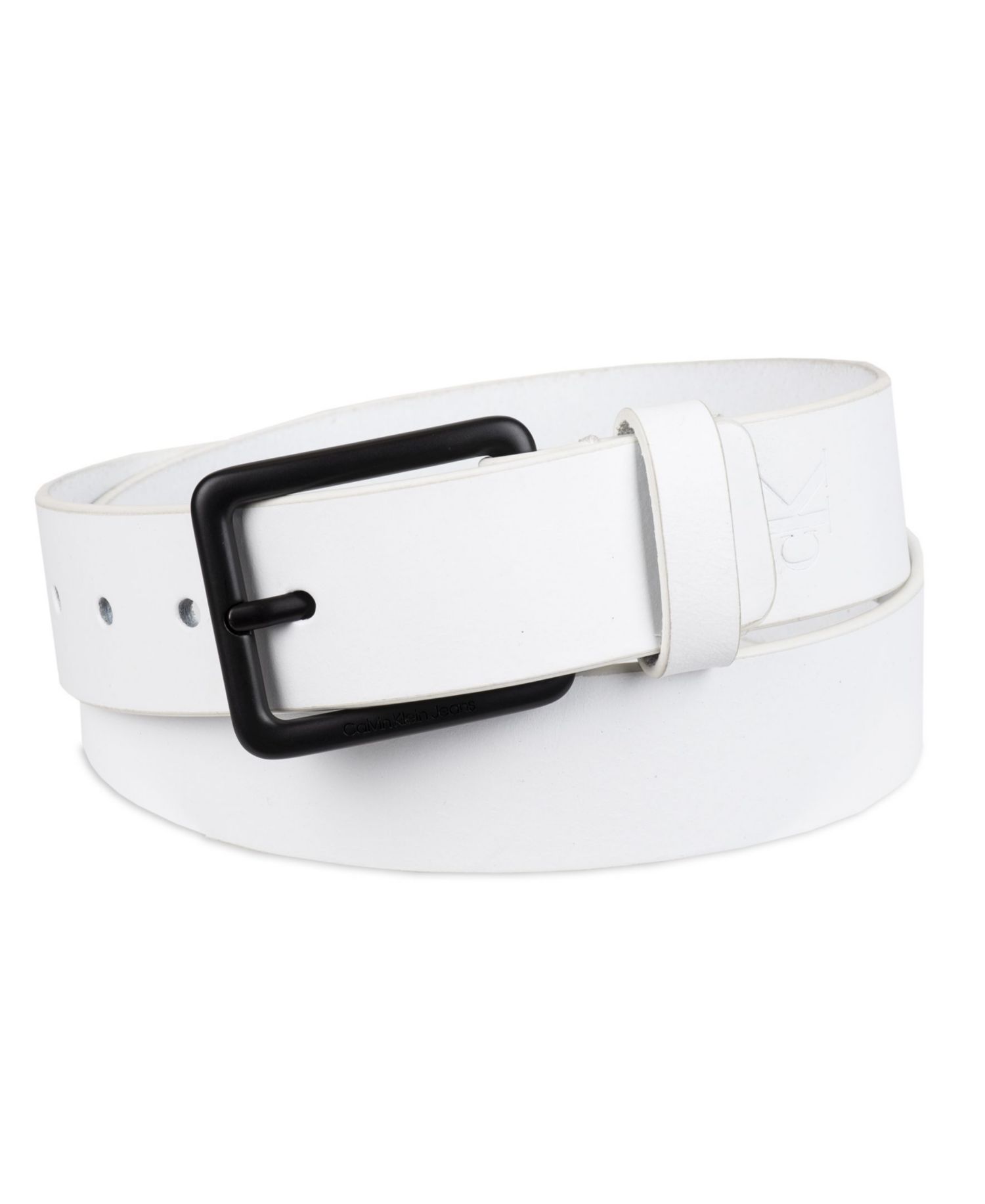 38MM Men's Genuine Leather Casual Bridle Belt