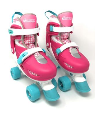Chicago Girls Adjustable Quad Roller Skate 7pc Set - Size S (J10-J13)