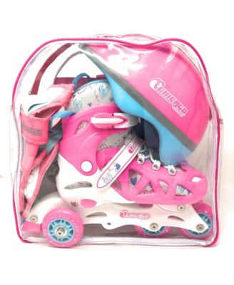 Chicago Adjustable Inline Training Skate 8pc Combo Set - Size S (J10-J13)