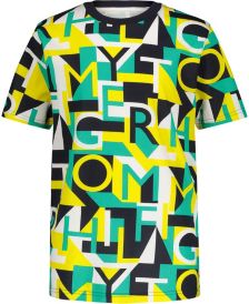 Big Boys Puzzle Geo Print Short Sleeve T-shirt