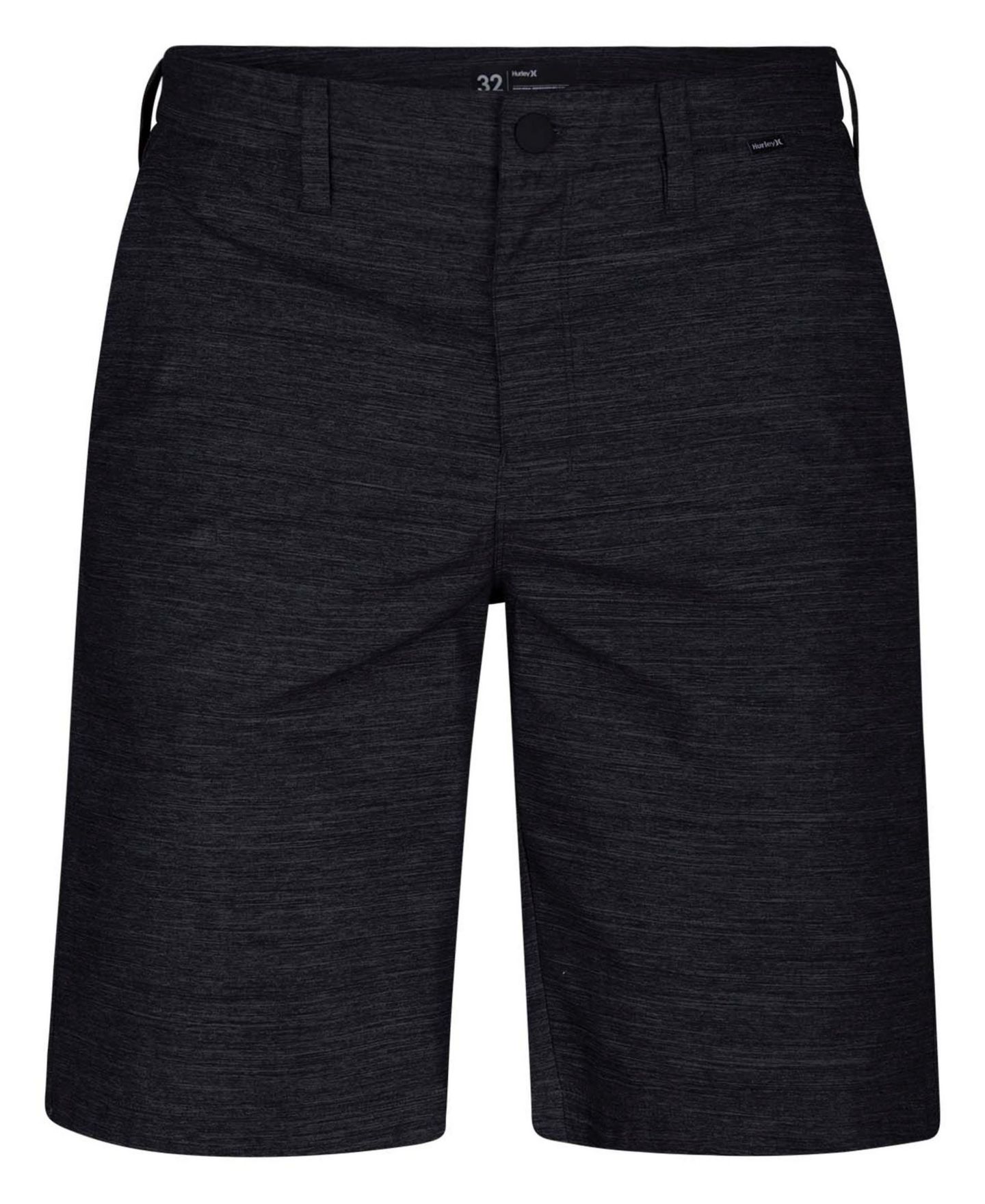 Мужские шорты Hurley Dri Breathe 21" Shorts, цвет: Чёрный — фото 3
