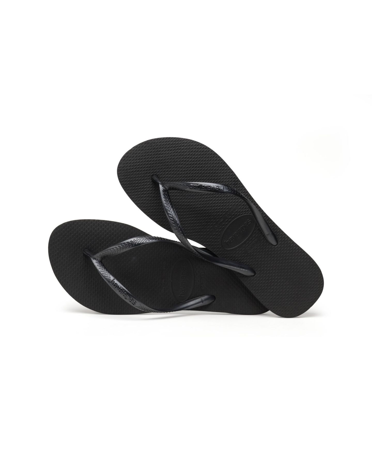 Женские сандалии Havaianas Slim Flip-flop, цвет: Чёрный — фото 4