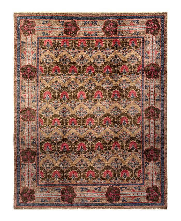 ADORN HAND WOVEN RUGS Arts and Crafts M1625 9'1" x 11'6" Area Rug Macy's