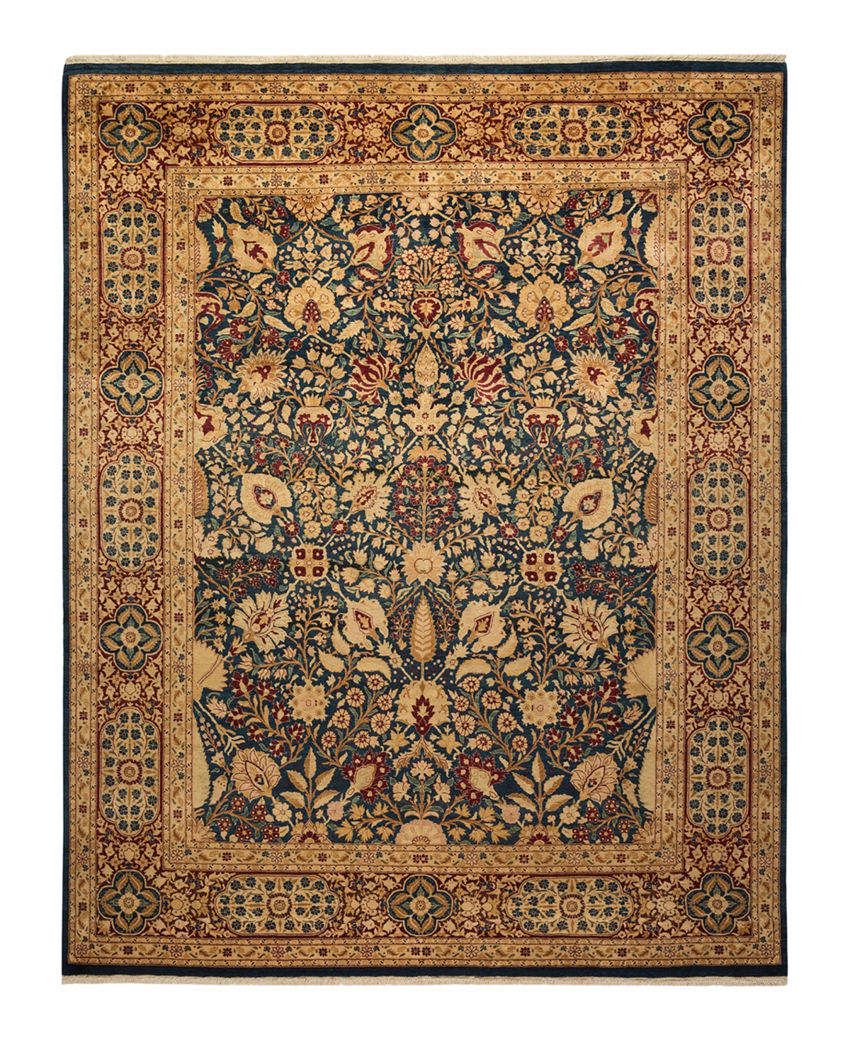 Closeout! Adorn Hand Woven Rugs Mogul M1427 8'2in x 10'4in Rectangle Area Rug - Navy