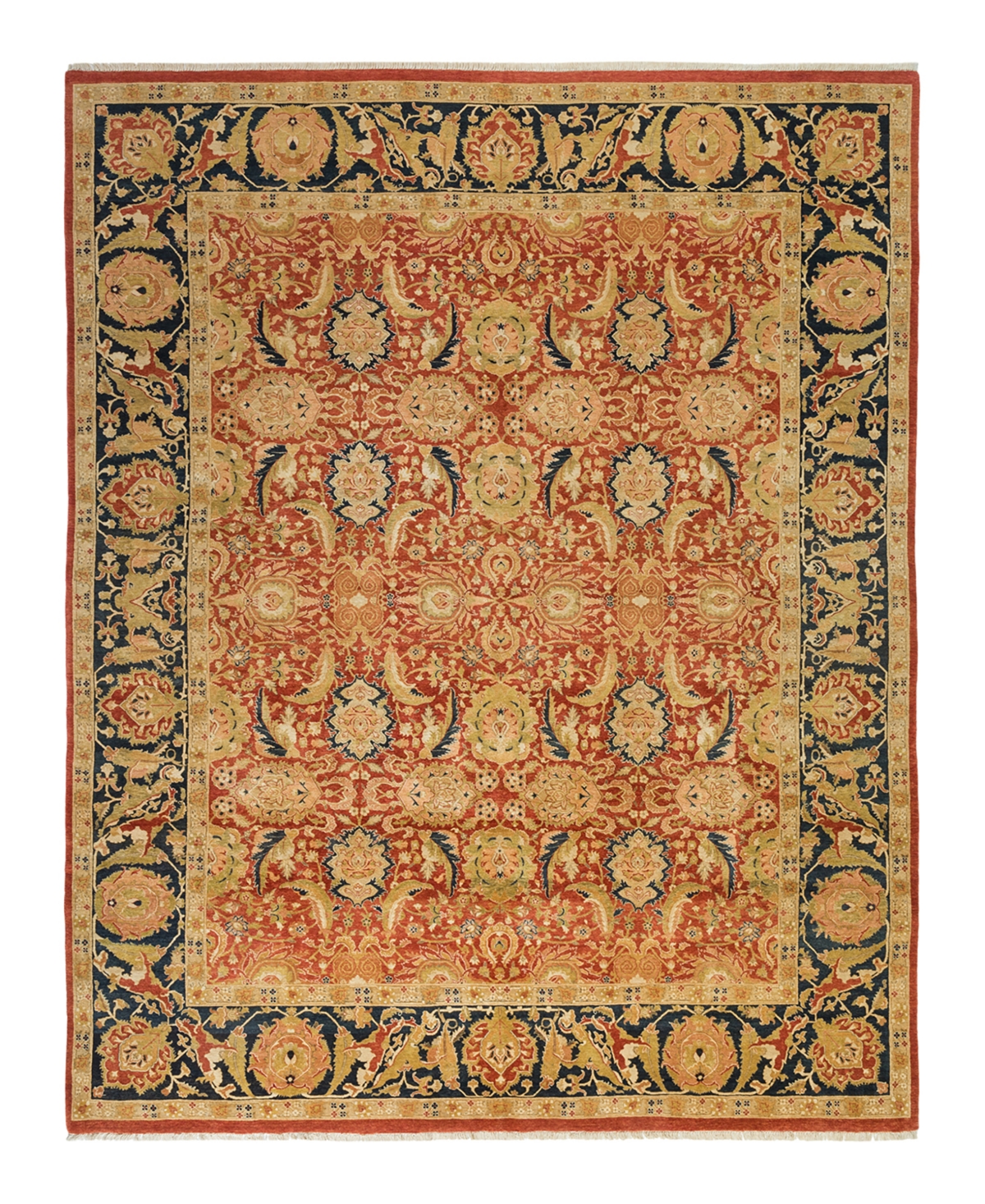 Closeout! Adorn Hand Woven Rugs Mogul M1207 8'2in x 10'4in Area Rug - Rust