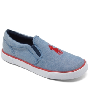 Polo Ralph Lauren Little Boys' Bal Harbor 3 Slip-On Casual Sneakers from Finish Line