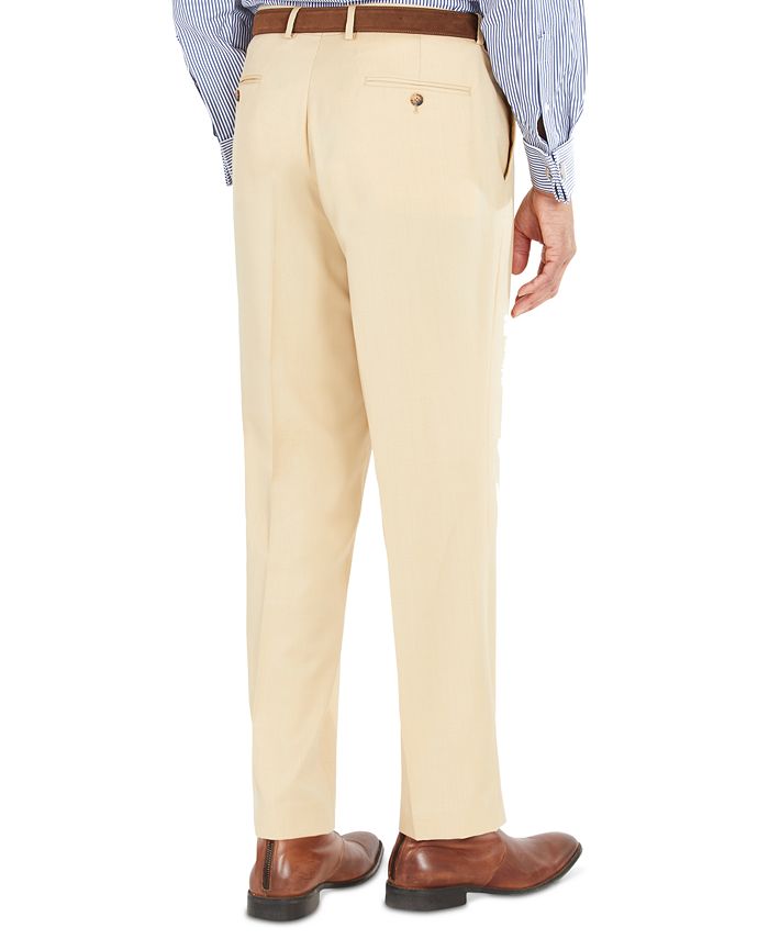 Tayion Collection Men's ClassicFit Solid Tan Suit Separates Pants Macy's