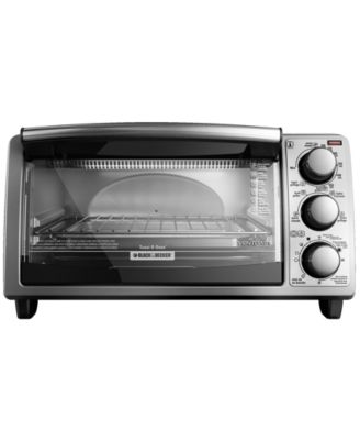 Black & Decker - TO1373SSD 4 Slice Stainless Steel Toaster Oven