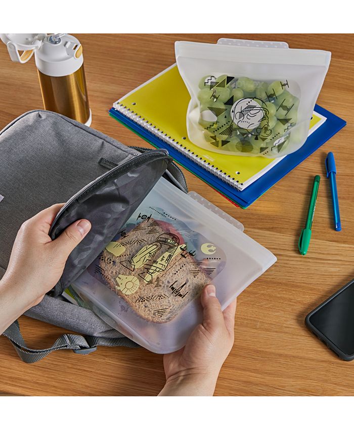 Pyrex Star Wars Silicone Reusable Sandwich Bags, Set of 2 Macy's