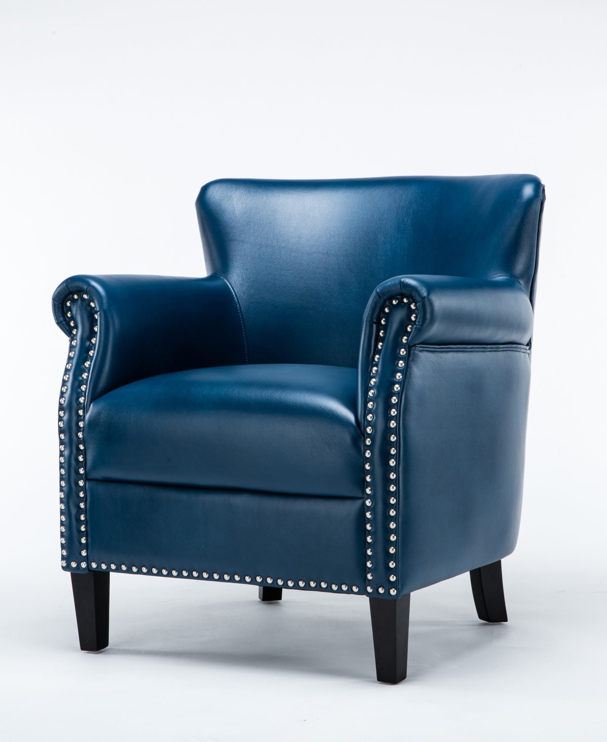 Comfort Pointe Holly Club Chair In Navy