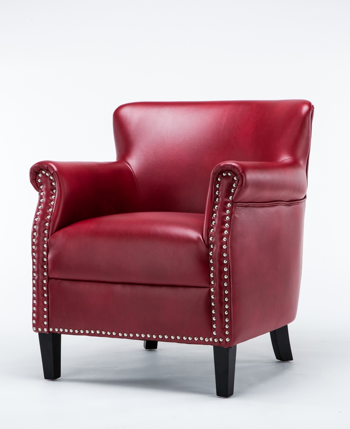 Comfort Pointe Holly Club Chair In Red