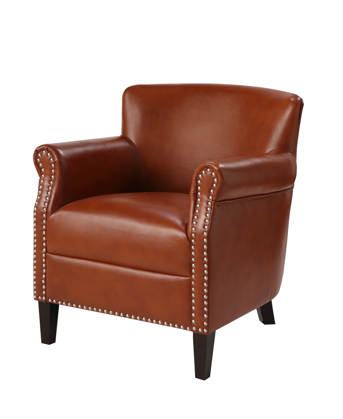 Comfort Pointe Holly Club Chair In Rust