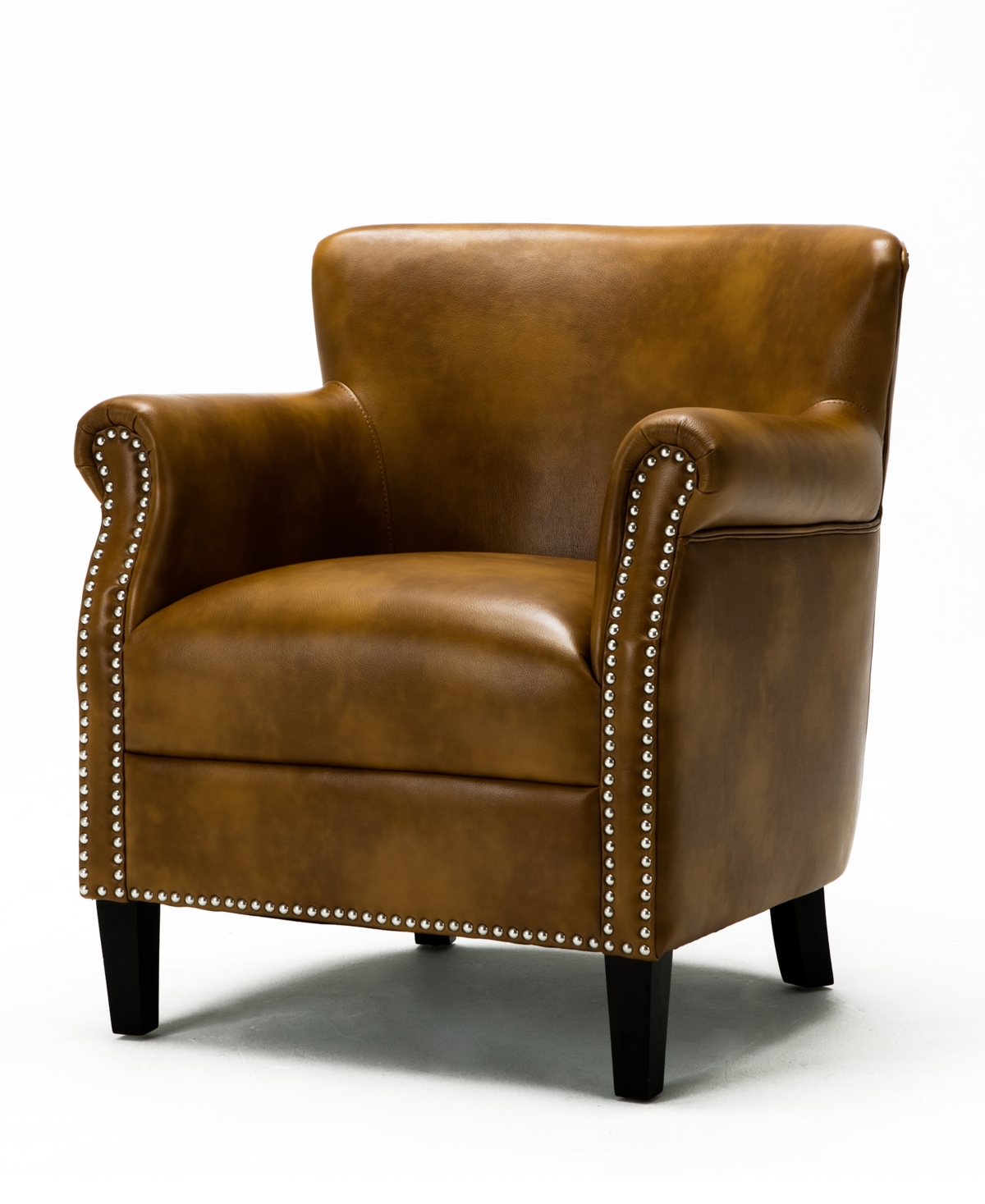 Comfort Pointe Holly Club Chair In Light Brown