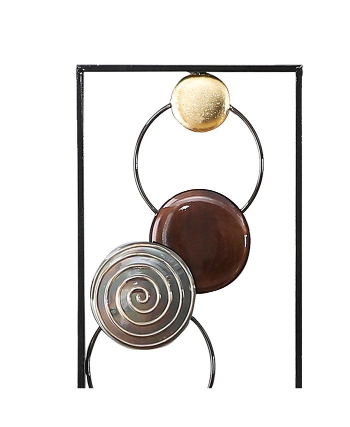 Luxen Home 2 piece Abstract Metal Wall Panels Macy's