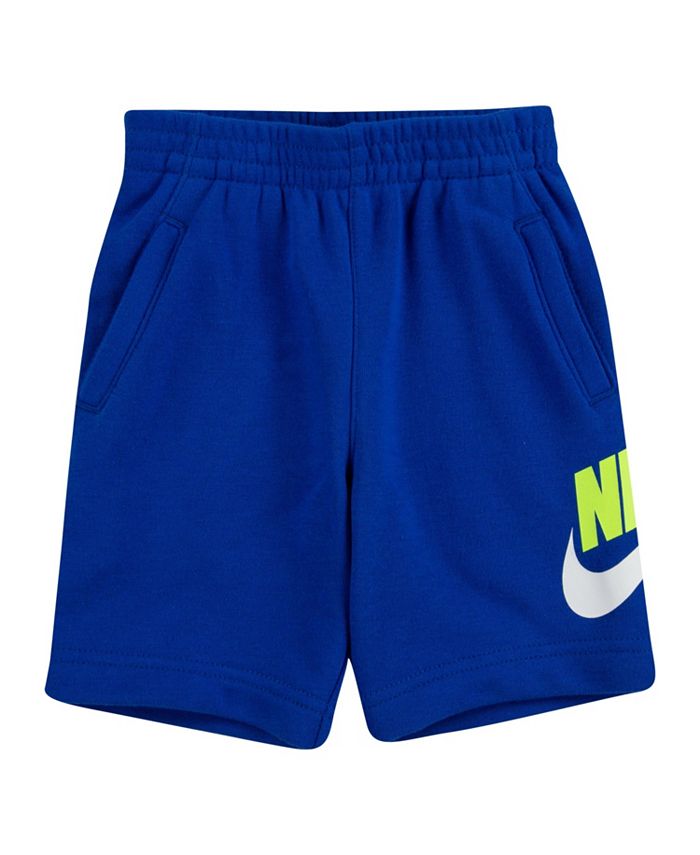 macys nike sweat shorts