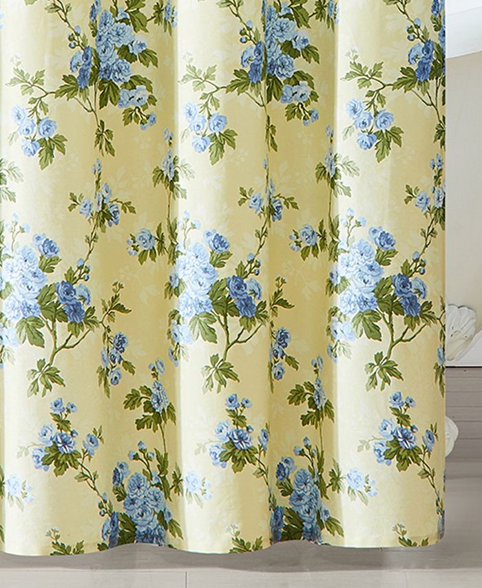 Laura Ashley Cassidy Shower Curtain, 72" x 72" & Reviews Shower