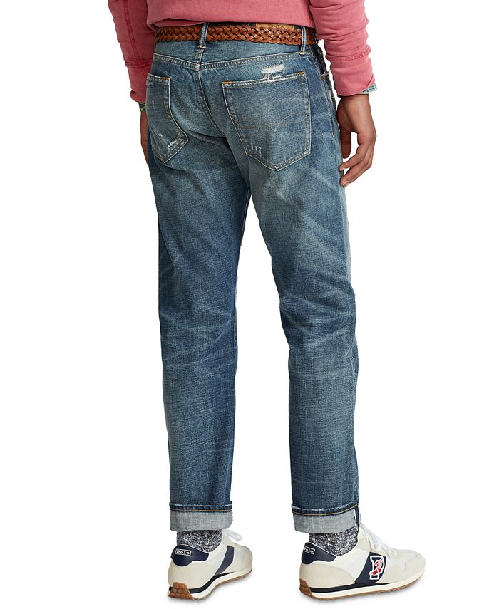 ralph lauren mens distressed jeans
