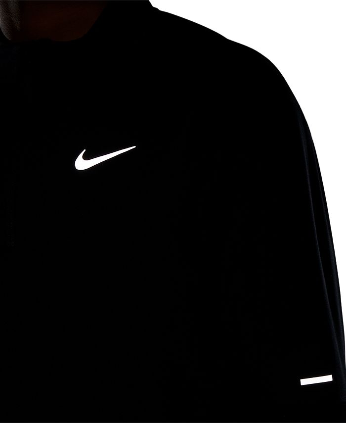mens nike running quarter zip