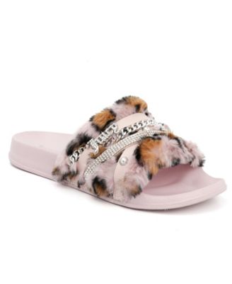 Women's Styx Faux Fur Slide Sandals