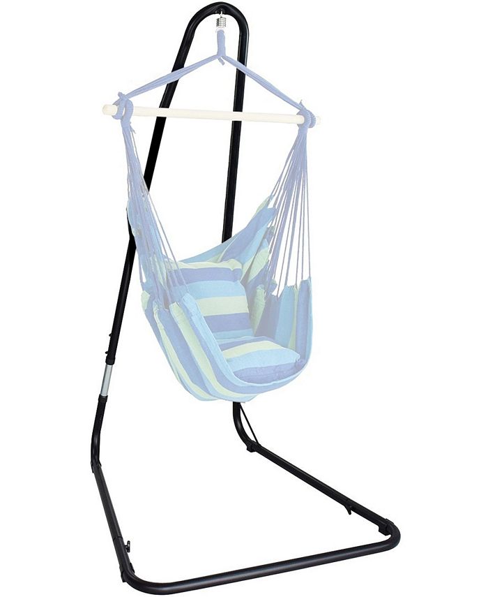 Sorbus Hammock Chair Adjustable Stand Set, 3 Pieces Macy's