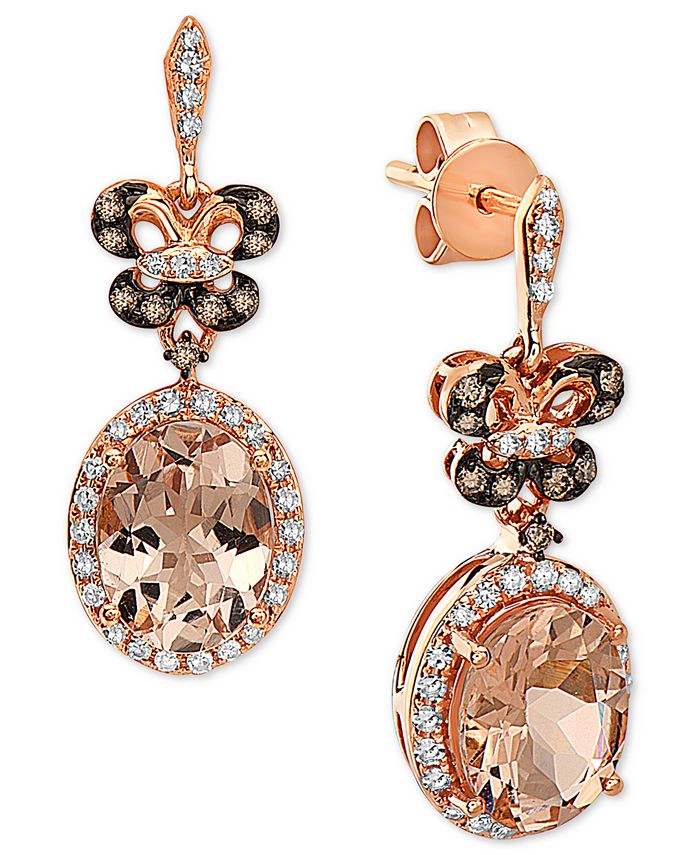 EFFY Collection EFFY Morganite 3 1 2 ct. t.w. Diamond 1 3 ct