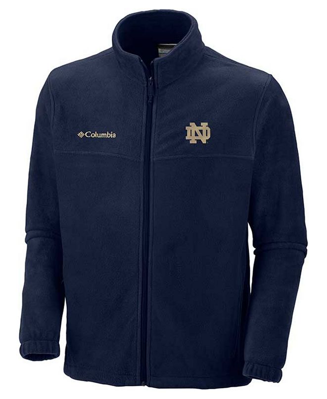 Columbia Men's Notre Dame Fighting Irish FullZip Fleece Jacket