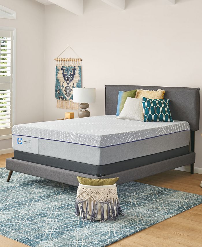 Sealy Posturepedic Lacey 13" Memory Foam Firm Mattress Queen Macy's