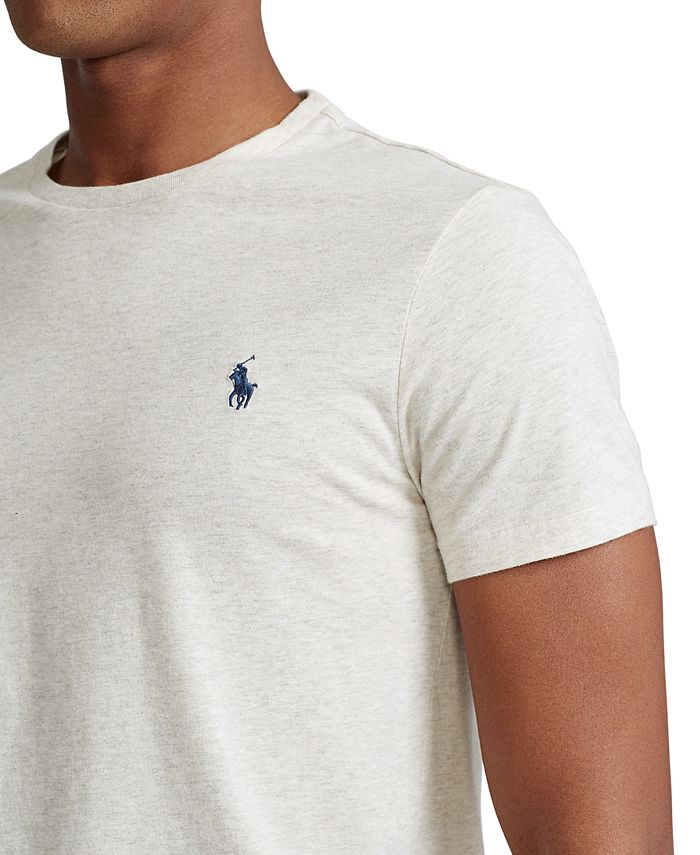Polo Ralph Lauren Men's Classic-Fit Jersey Crewneck T-Shirt & Reviews ...