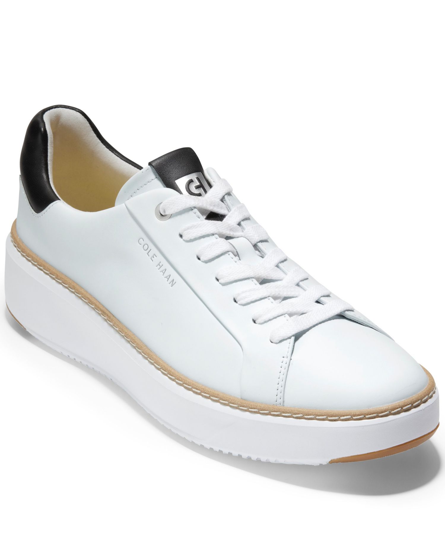Women's Leather Grandpro Topspin Casual Sneakers