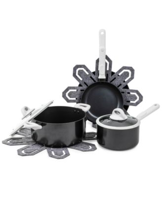 Brooklyn Steel Co. - Ultraviolet Nonstick 8-Pc. Cookware Set