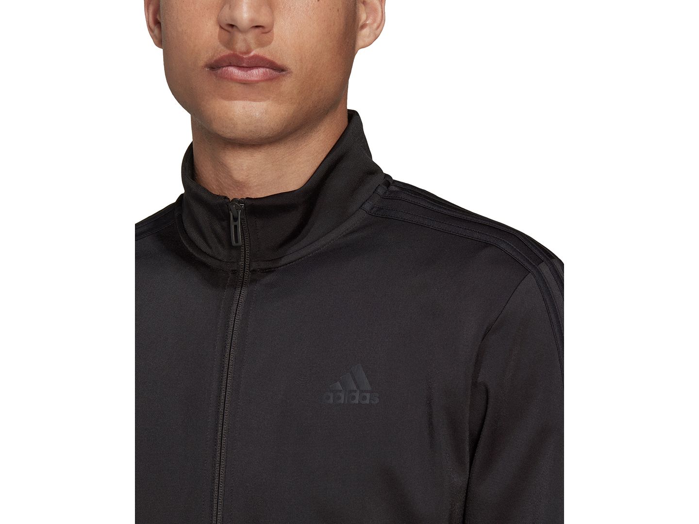 Мужская куртка adidas Tricot Track, цвет: Чёрный — фото 3
