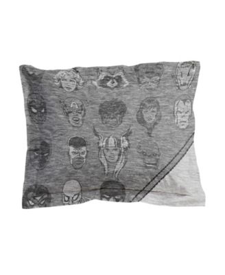 Marvel Comics 80th Anniversary Full/Queen Comforter Sham Set, 3 Pieces