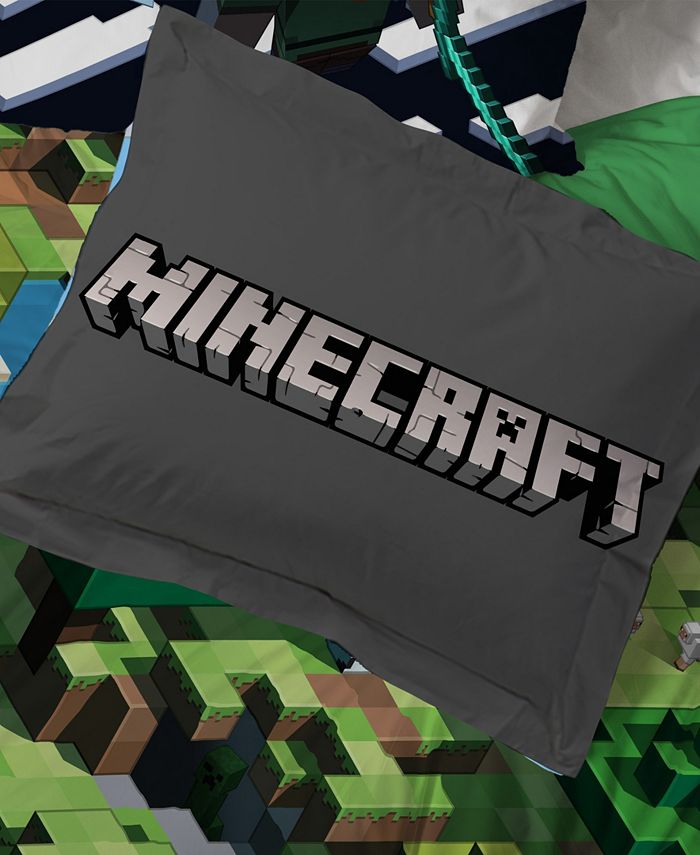 Minecraft Daytime Queen Bed Set, 7 Pieces Macy's