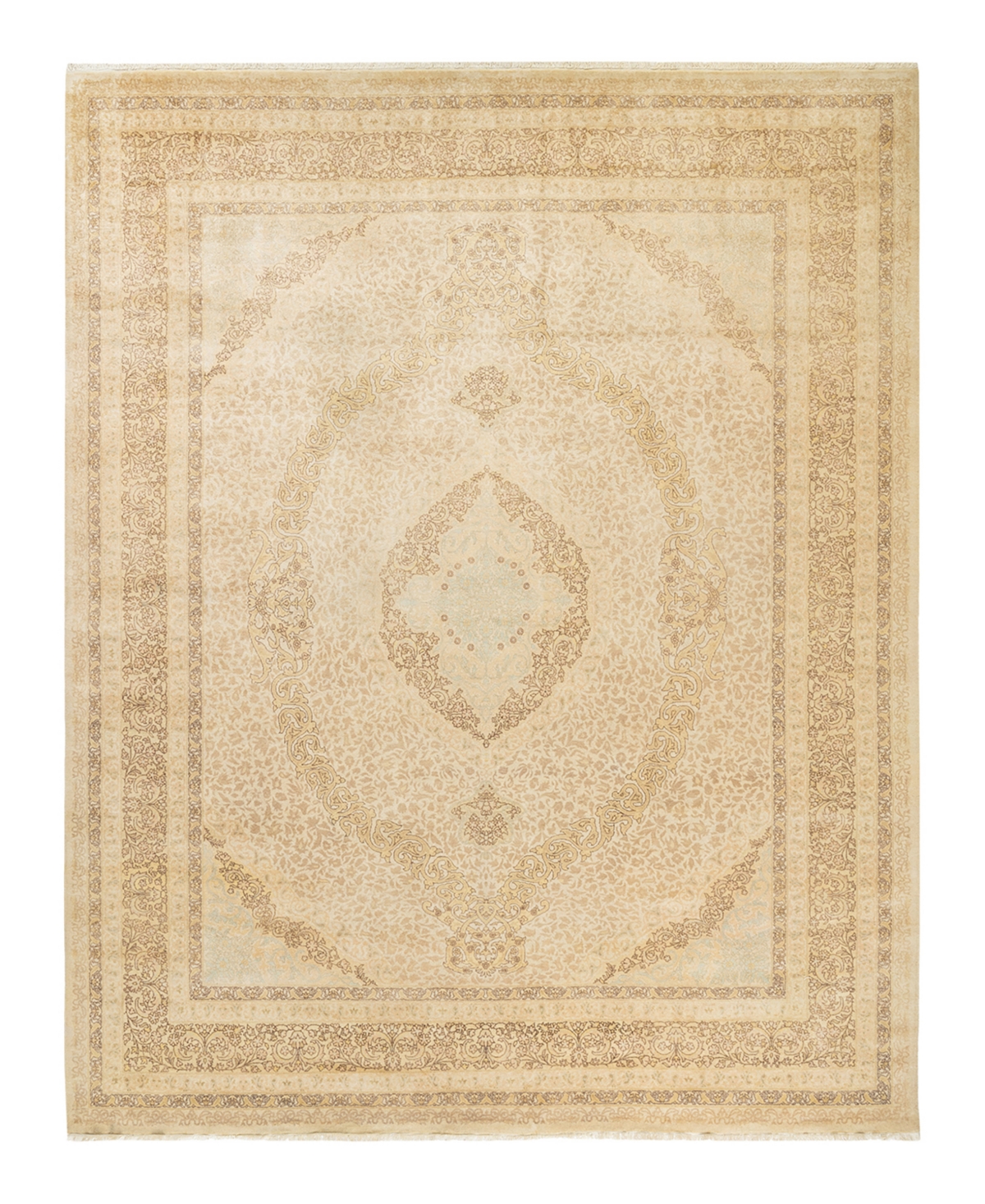 Closeout! Adorn Hand Woven Rugs Mogul M1422 8'3in x 10'5in Area Rug - Ivory