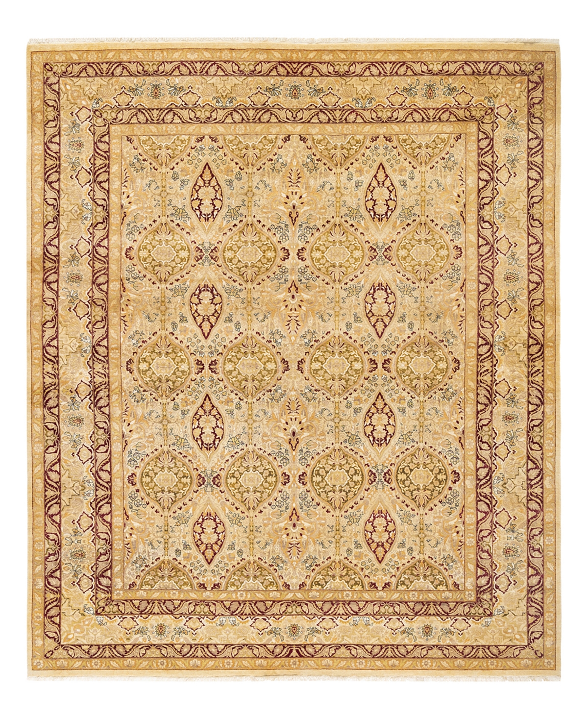 Closeout! Adorn Hand Woven Rugs Mogul M1417 8'2in x 10'1in Area Rug - Sand