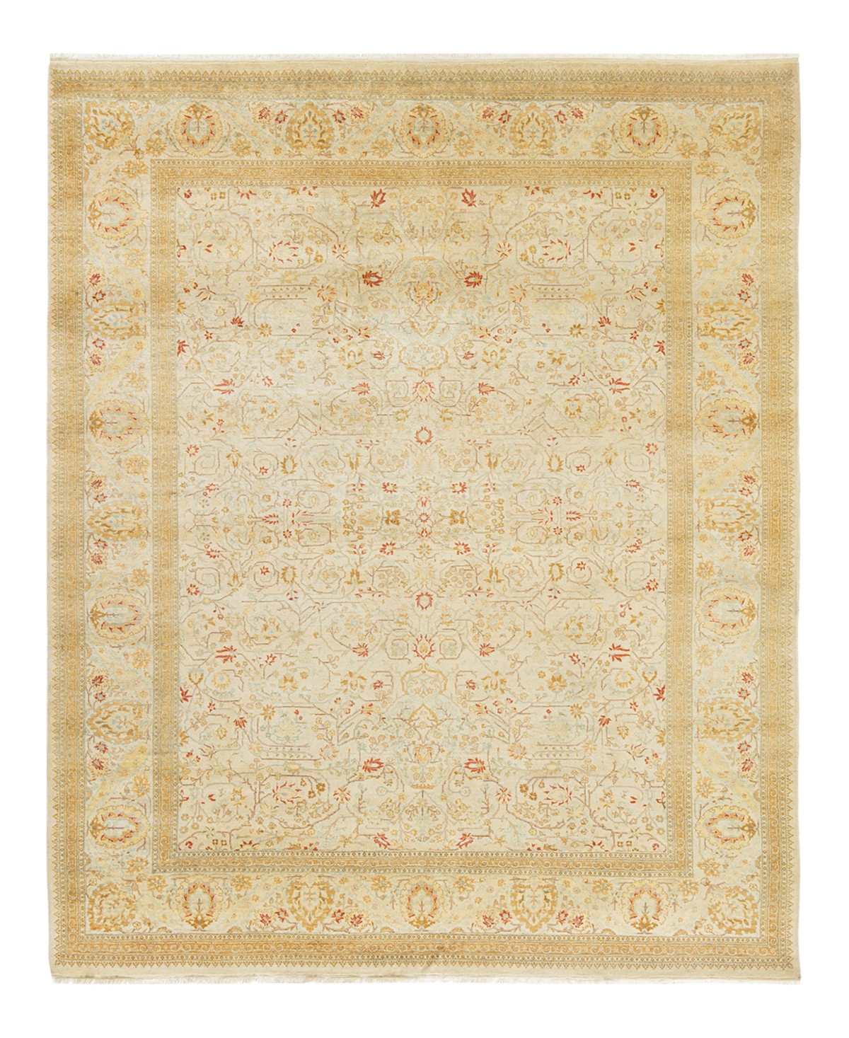 Closeout! Adorn Hand Woven Rugs Mogul M1598 8'2in x 10' Area Rug - Ivory