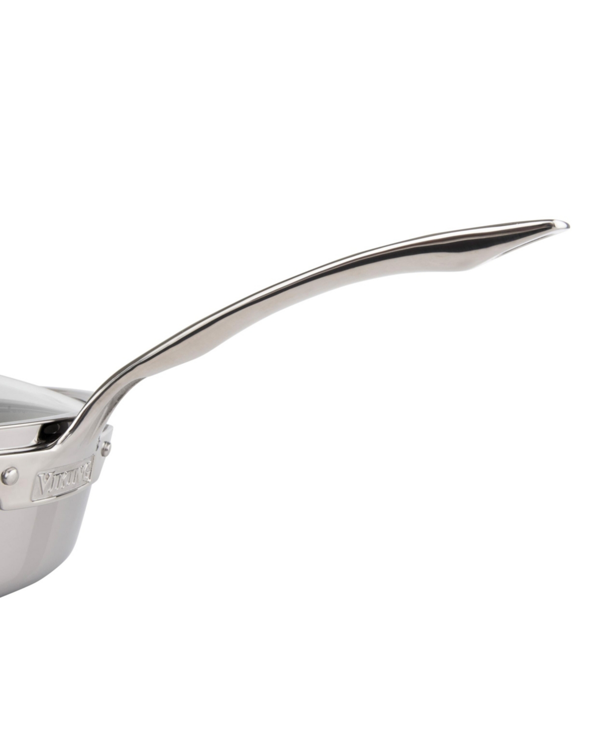 Viking Contemporary3-Ply 5.2-Quart Dutch Oven with Glass Lid - Stainless Steel
