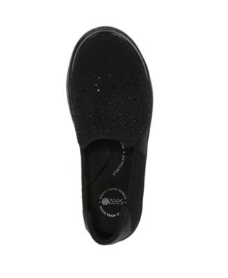 Women's Poppyseed Washable Round Toe Slip Ons