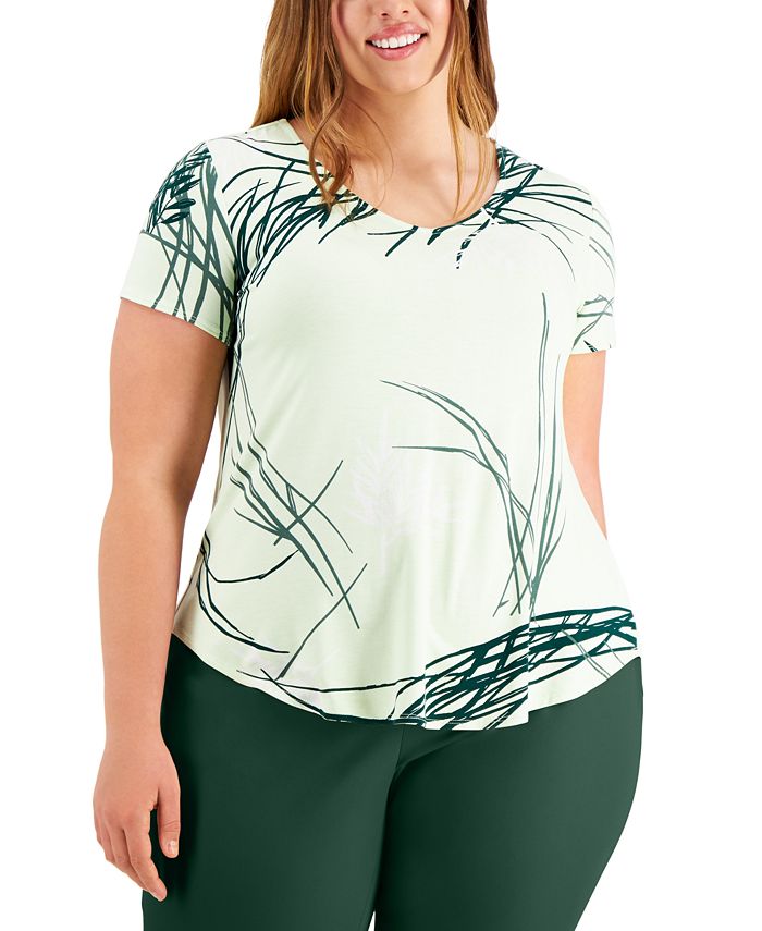 alfani plus size capris