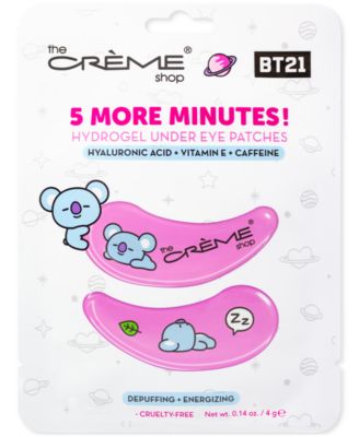 The Crème Shop - BT21 5 More Minutes! Koya Depuffing & Energizing Hydrogel Under Eye Patches, 4-Pk.