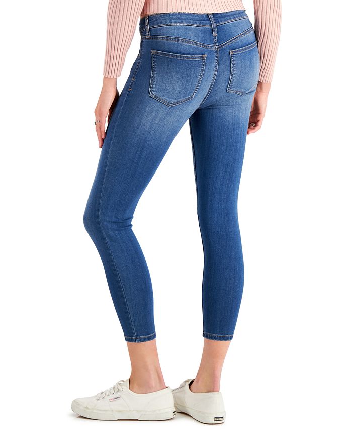Celebrity Pink Juniors' Mid Rise Skinny Ankle Jeans & Reviews - Jeans ...