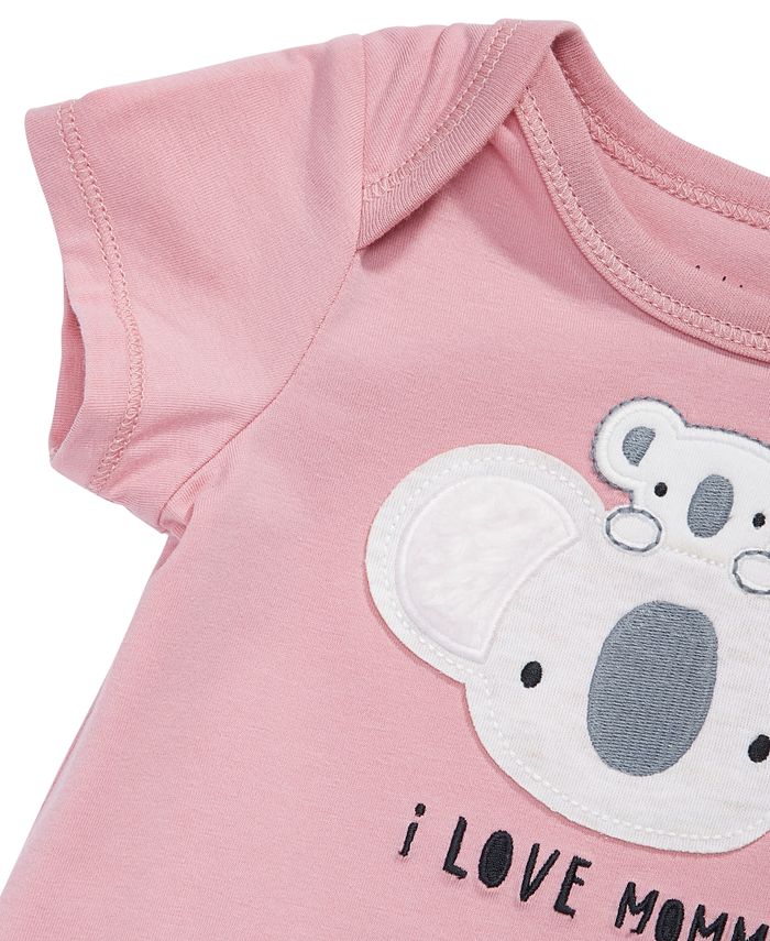 First Impressions Baby Girls Koala Bodysuit, Created for Macy's Macy's